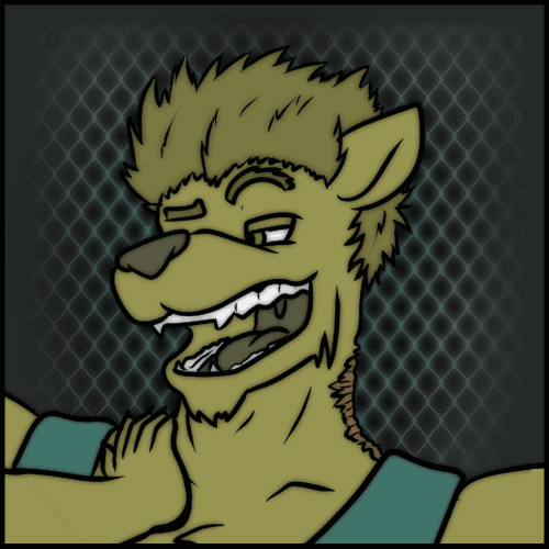 Doug, a tan dog man